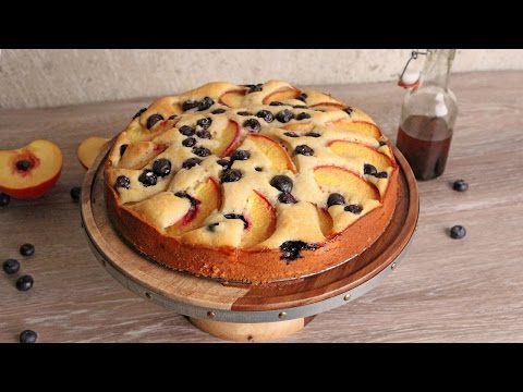 Peach & Blueberry Coffee Cake  - UCNbngWUqL2eqRw12yAwcICg