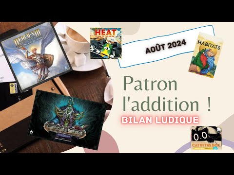 Patron l'addition - Août 2024