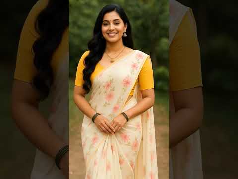 South Indian Saree Look | Traditional Fashion #saree #attitude