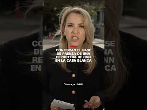 Confiscan el pase de prensa de una reportera de CNN en la Casa Blanca