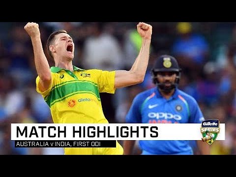 Video - Aussies bounce back to outclass India | First Gillette ODI