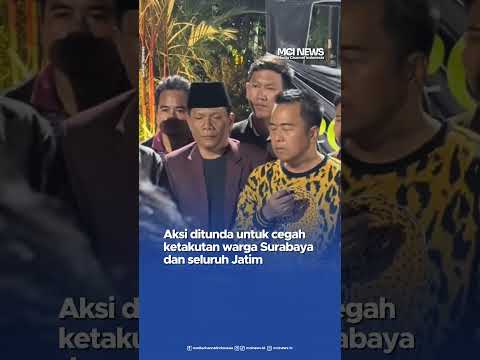 Video thumbnail Aksi Demo 3 September Surabaya Ditunda, Ini Alasannya