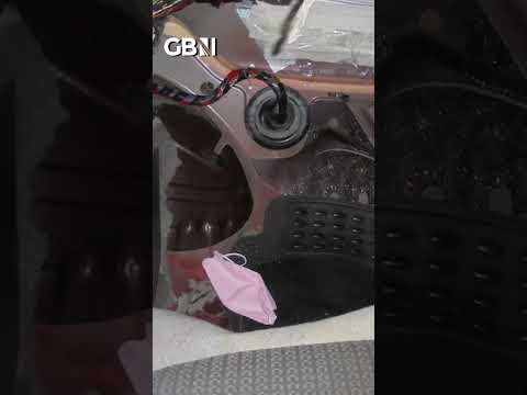 People smuggler JAILED after CRAMMING migrant into CAR DASHBOARD