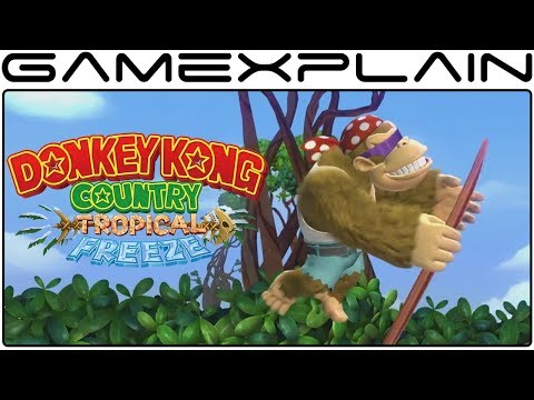 Playable Funky Kong Comes to DKCR: Tropical Freeze on Switch - Reveal Trailer (Direct Jan 2018) - UCfAPTv1LgeEWevG8X_6PUOQ