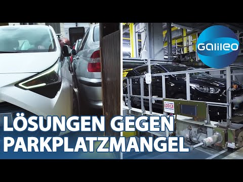 Lösungen gegen Parkplatzmangel: Low Tech vs. High Tech | Galileo | ProSieben