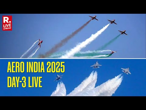 Aero India 2025 LIVE: BJP MP Tejasvi Surya Takes Sortie In HTT-40 Aircraft On Day-3 | Latest Updates