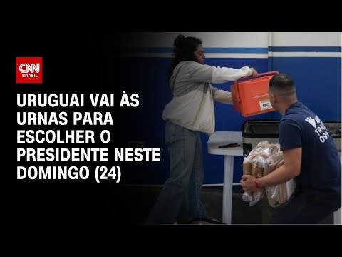 ​Uruguai vai às urnas para escolher o presidente neste domingo (24) | AGORA CNN