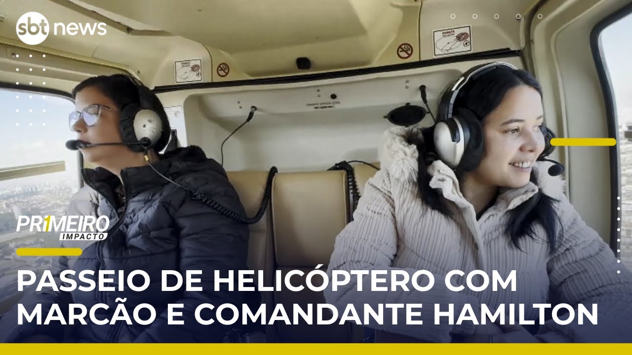 Fãs do Primeiro Impacto realizam sonho com passeio de helicóptero e visita ao SBT | PrimeiroImpacto