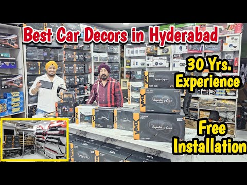 Free Installation| Best Car Decors in Hyderabad | Seating | Sound & Light System | 30 Yrs. Service