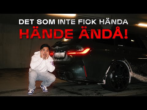 Min M3 Touring klarade inte av snökaoset