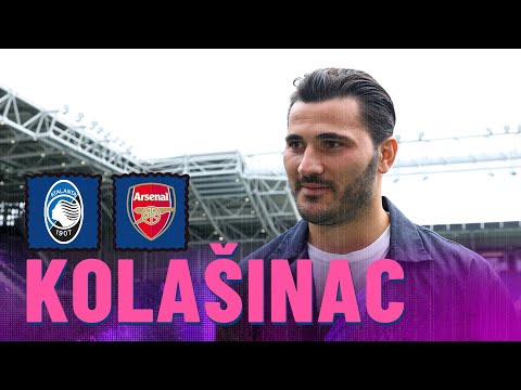 UCL Atalanta-Arsenal | Sead Kolašinac: “Non vediamo l’ora di giocare domani” – ITA SUB