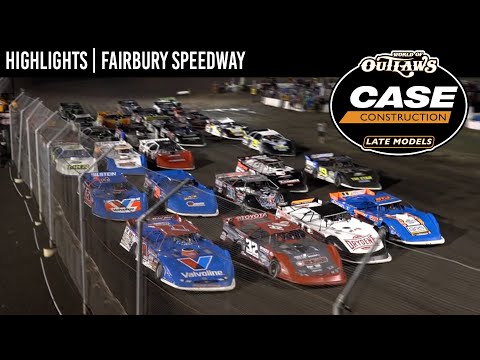 World of Outlaws CASE Late Models | Fairbury Speedway | July 29th | HIGHLIGHTS - dirt track racing video image
