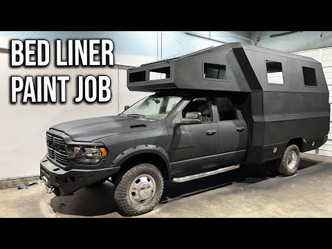 Transforming a Damaged Truck into a Stylish Camper: Painting and Waterproofing Tips