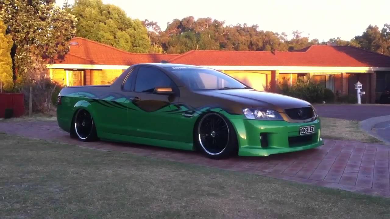 Costley Holden VE SSV Ute Air Bagged