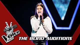 Fleur - 'Someone You Loved' | Blind Auditions | The Voice Kids | VTM
