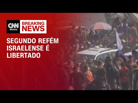 Segundo refém israelense é libertado | CNN NOVO DIA