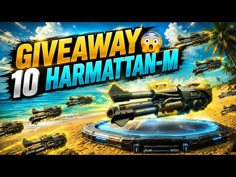 War Robots : Giveaway 10 Harmattan-M