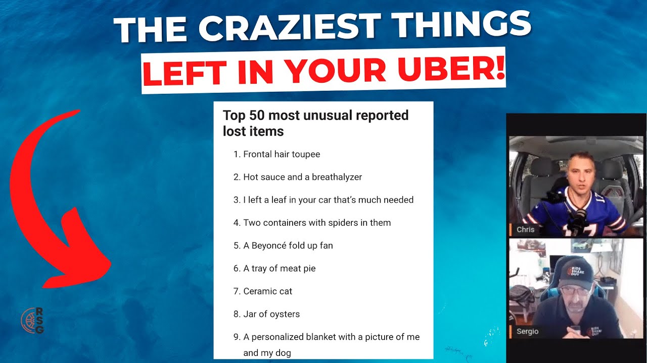 These Are The CRAZIEST Things Left In Your Uber