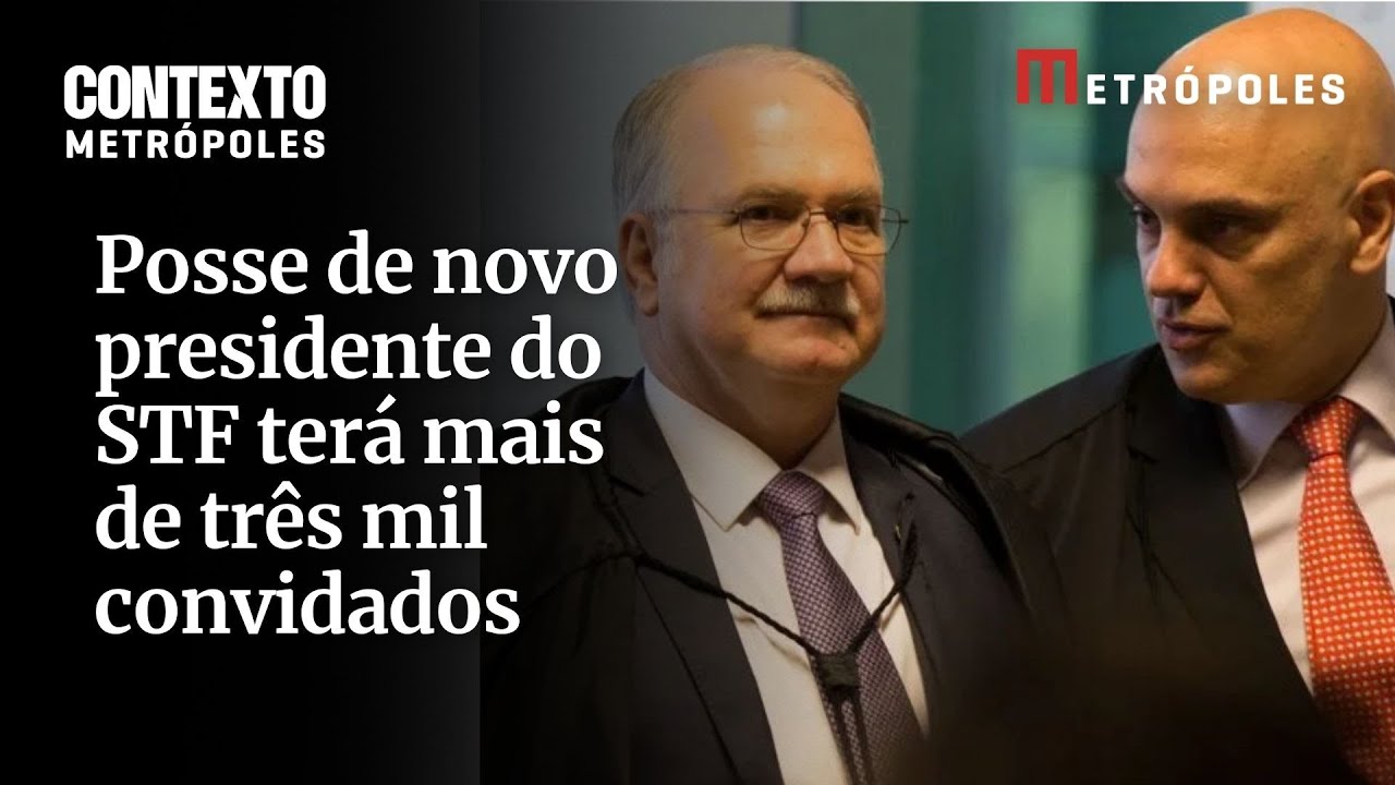 Posse de novo presidente do STF terá mais de três mil convidados e cerimônia simples saiba sobre