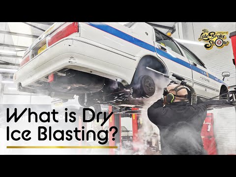 How Dry Ice Blasting is used to clean cars //  the ultimate undercarriage detail?