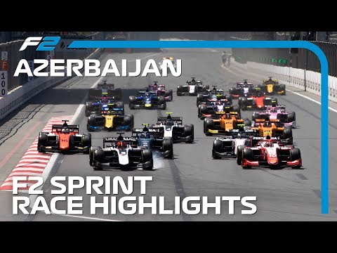 Formula 2 Sprint Race Highlights | 2019 Azerbaijan Grand Prix