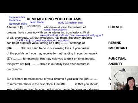 English Daily - 18/08 - Luyện kỹ năng dịch, đọc hiểu và ngữ pháp thông qua bài thi PET, FCE, TOEIC