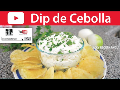 DIP DE CEBOLLA | Vicky Receta Facil | ADEREZO DE CEBOLLA - UCewhO42h_TIKZdntpI-v39g