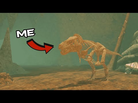 USING SKELETON T-REX IN PRIMAL PURSUIT | HALLOWEEN UPDATE