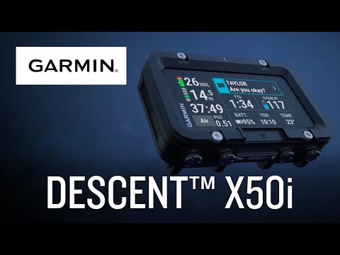 Garmin | Descent™ X50i | Ordinateur de plongée haut de gamme