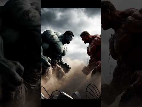 Red Hulk vs Black Hulk – The Final Smash 💥 | Epic Showdown #redhulkvsblackhulk#trending #epicbattle