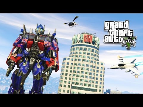 GTA 5 PC Mods - EPIC "OPTIMUS PRIME" MOD! GTA 5 Transformers Mod Gameplay! (GTA 5 Mods Gameplay) - UC2wKfjlioOCLP4xQMOWNcgg