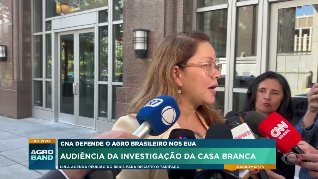 CNA defende práticas do agro brasileiro em audiência em Washington