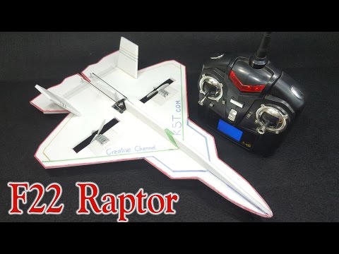 How To Make A RC Airplane F-22 Raptor - UCFwdmgEXDNlEX8AzDYWXQEg