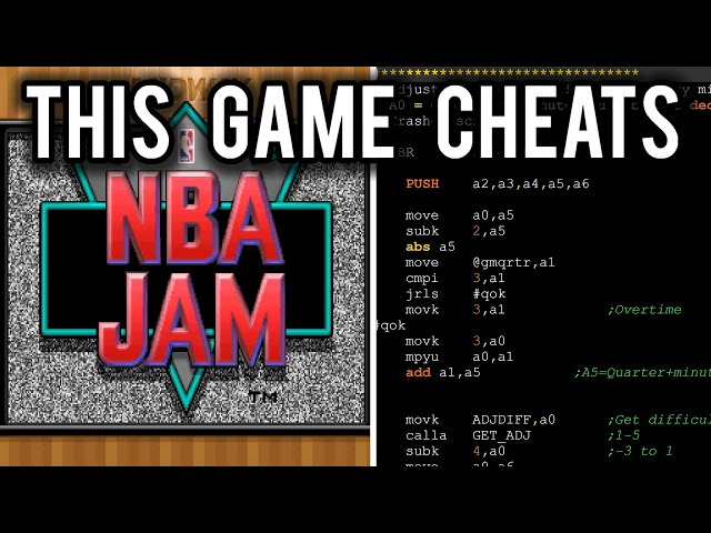 How to Cheat at NBA Jam on SNES