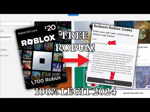 how to get free robux in 2024?! | 100% LEGIT