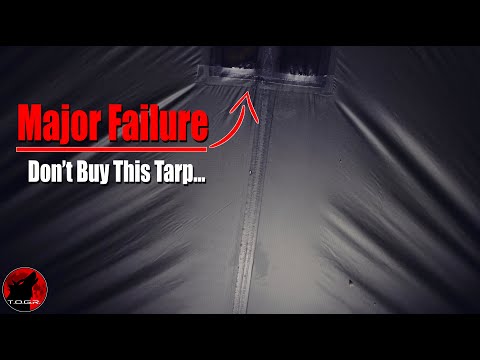 This Tarp Failed Me When I Needed It Most - OneTigris Bastion Flat Tarp Failure - Real Review