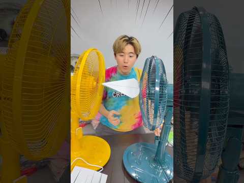 <strong>선풍기</strong> 사이에 무한으로 나는 종이비행기