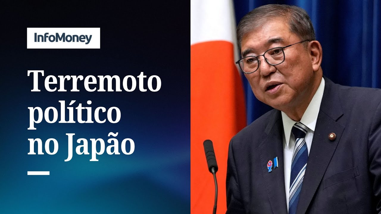 Mercados japoneses enfrentam instabilidade com a saída de Shigeo Ishiba | InfoMoney News