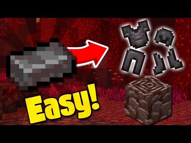 How To Get Netherite and Find Ancient Debris in Minecraft