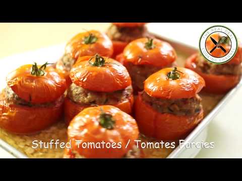 Tomates Farcies / French Stuffed Tomatoes – Bruno Albouze – The Real Deal