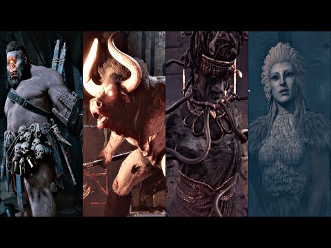 Assassin's Creed Odyssey - All Legendary Creatures Boss Fights (PS4 Pro) Mythical Secret Bosses - UCfVhjM2_XVvO5eGbOK-MO0A