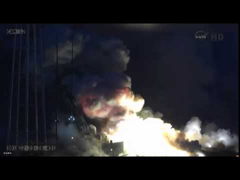 Explosion! Cygnus Cargo Spacecraft Destroyed In Launch Mishap |  Video - UCVTomc35agH1SM6kCKzwW_g