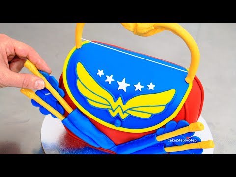 WONDER WOMAN Purse Cake by Cakes StepbyStep - UCjA7GKp_yxbtw896DCpLHmQ