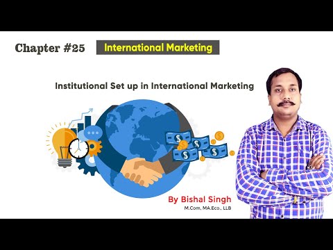 Institutional Set up in International Marketing I International Marketing-Lecture_25-By Bishal Singh