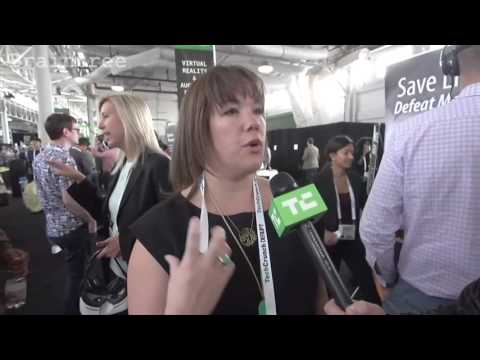 Mike Butcher in the VR/AR Pavilion at Disrupt SF - UCCjyq_K1Xwfg8Lndy7lKMpA