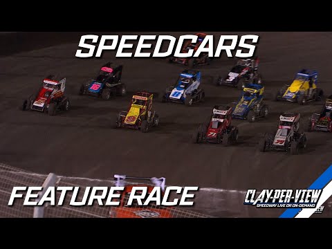 Speedcars | Perth Motorplex - 10th Feb 2024 | Clay-Per-View - dirt track racing video image