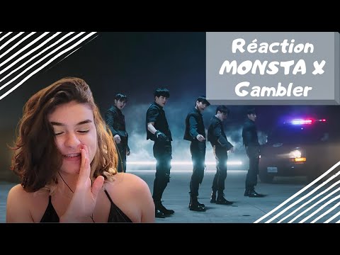 Vidéo Réaction MONSTA X "Gambler" FR!