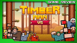 Vido-test sur Timberman 