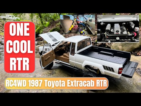 RC4WD 1987 Toyota XtraCab RC Truck - test run and review of xtra cab toyota pickup truck - UCimCr7kgZQ74_Gra8xa-C7A
