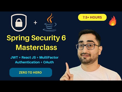 Spring Security 6 Masterclass with ReactJS, OAuth2, and JWT by Building a Project